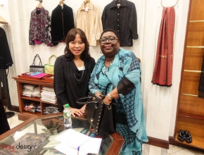 Minister of Foreign Affairs of Liberia at Tan My & Tanmy Design on December 8th, 2017